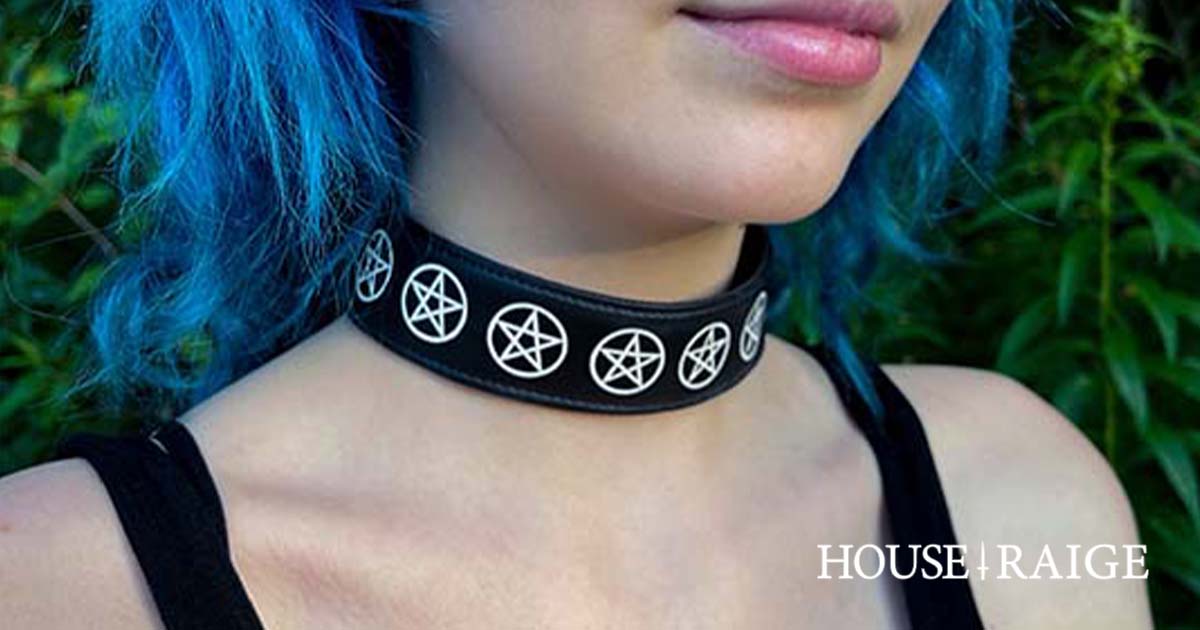 Pentacle choker sales