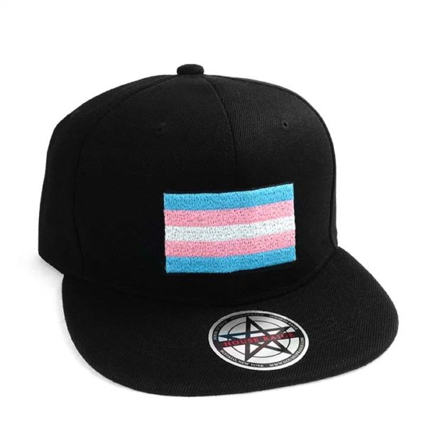 Pride Flag Snapback Hat - Image 2