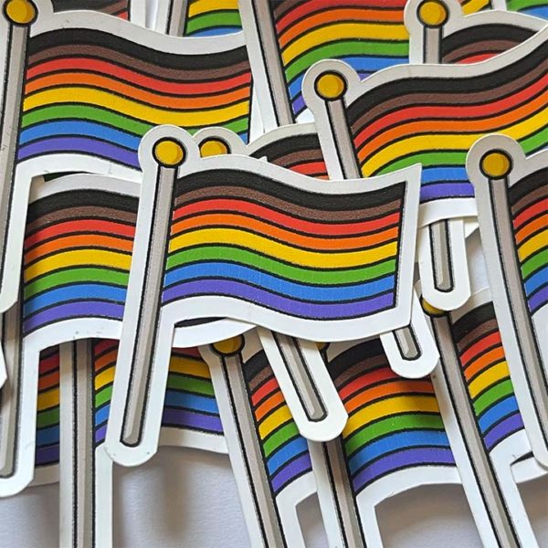 Mini Pride Flag Stickers - Image 3