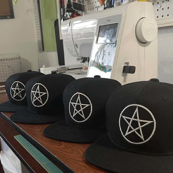 Pentacle Snap Back Hat - Image 4