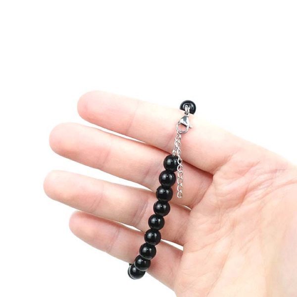 Beaded Rose Quartz Bracelet - Image 3