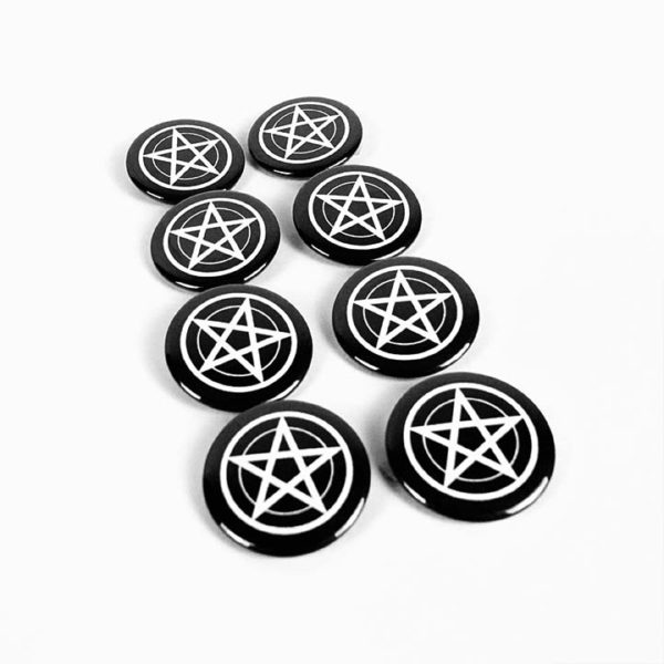 Pentacle Pinback Button - Image 2