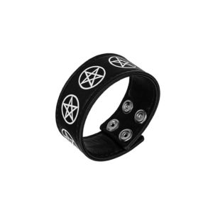 Pentacle wristband gothic jewelry