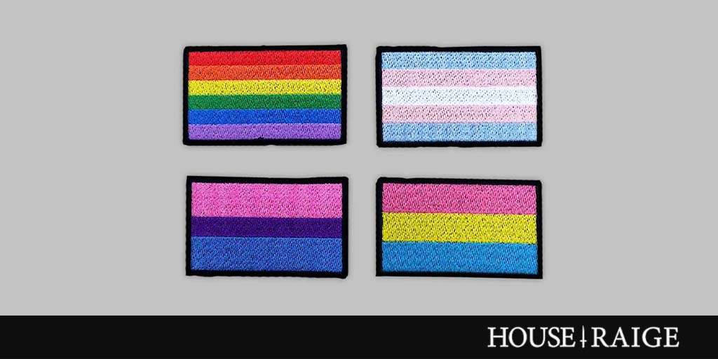 Pride Flag Embroidery Patch ⋆ House of Raige