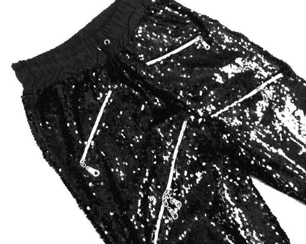 Sequin Jogger Pants - Image 2