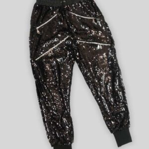 Sequin Jogger Pants