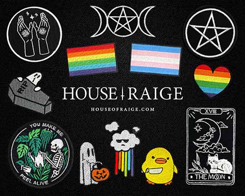 Pride Flag Embroidery Patch ⋆ House of Raige