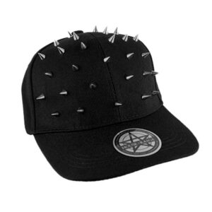 Spiked Snapback Cap