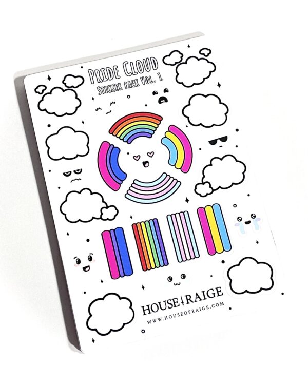 Pride Cloud Sticker Pack